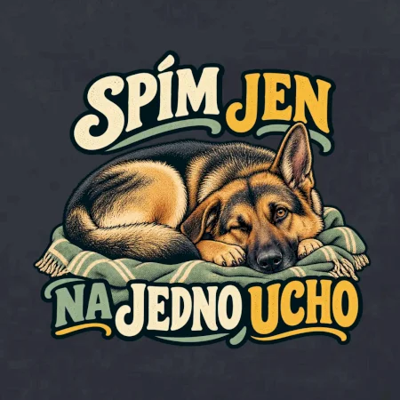 Spím jen na jedno ucho - vlčák