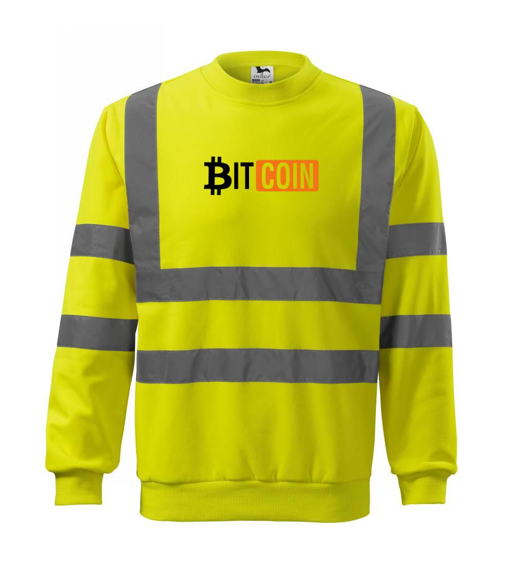 Bitcoin nápis Bitcoin nápis