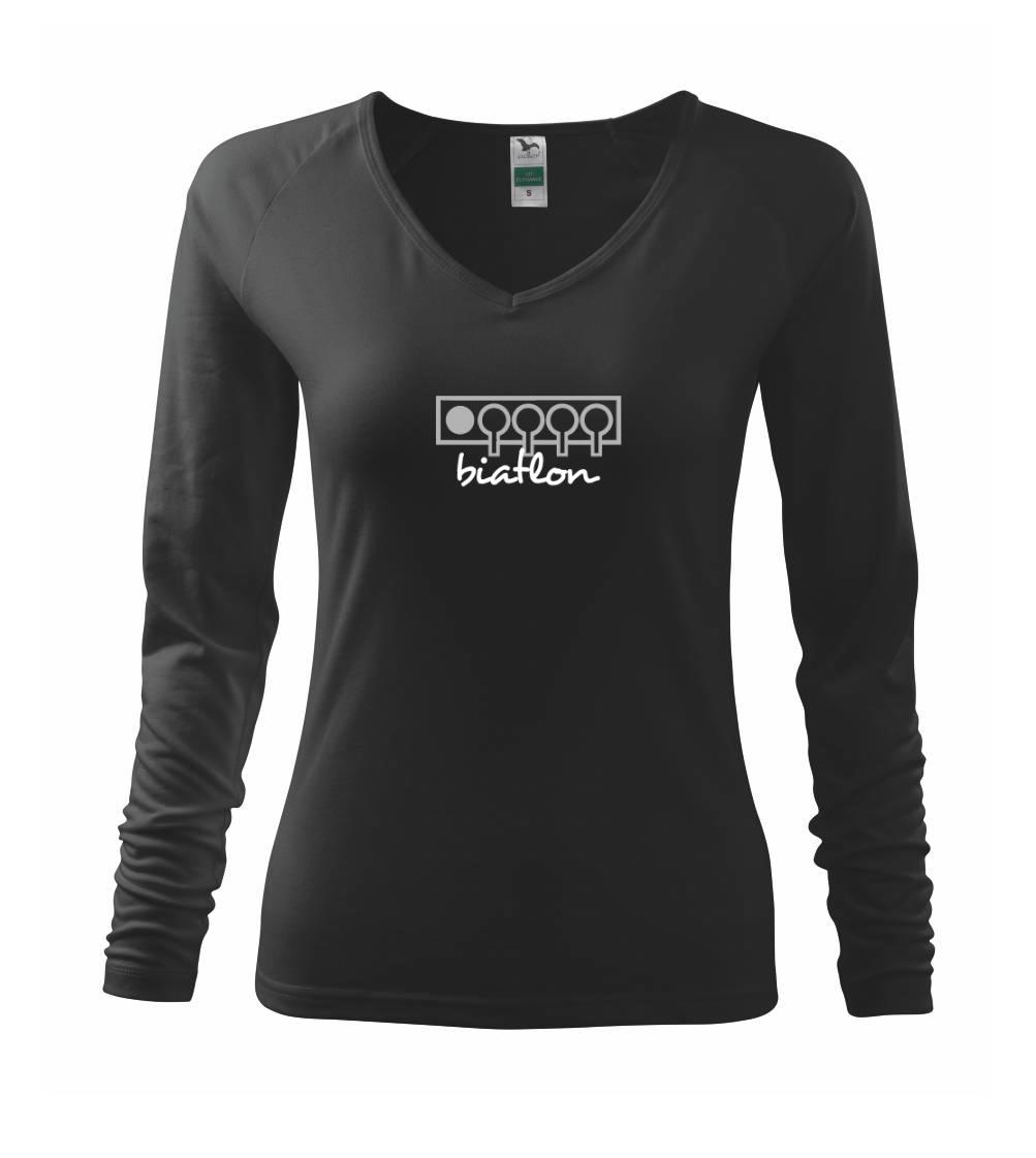 Lyže a Snowboard - Biathlon terče - Tričko dámske Elegance