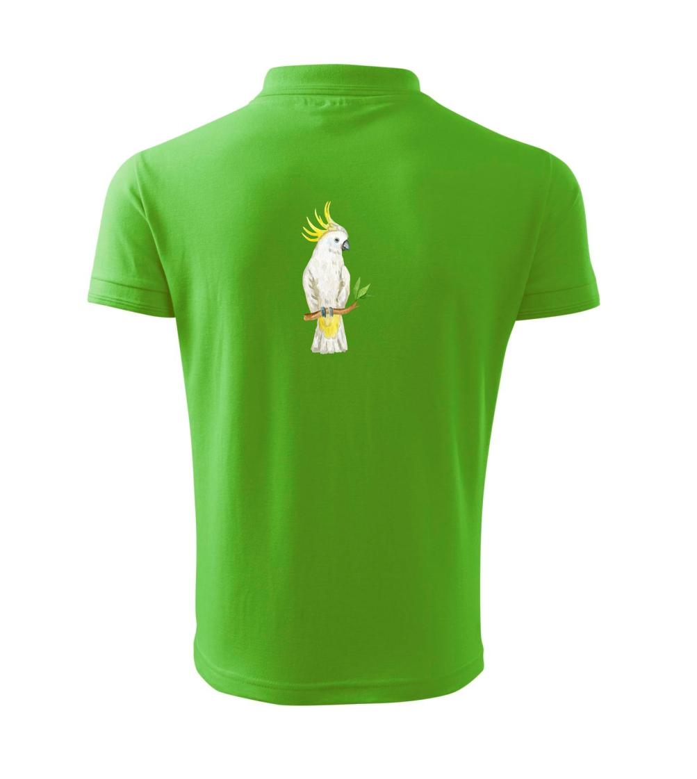 Papagáj Kakadu kreslený Papagáj Kakadu kreslený