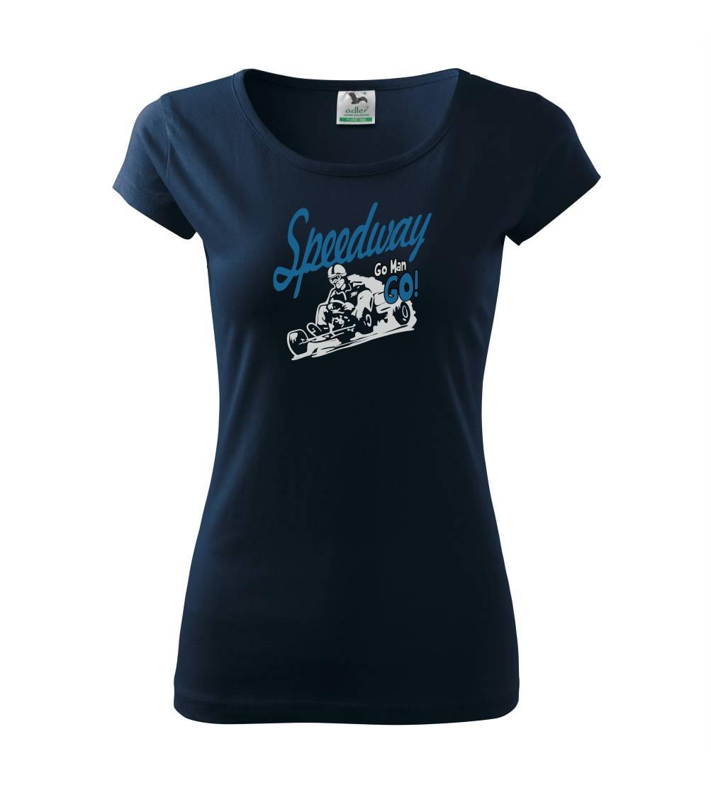 E-shop Motokára speedway - Pure dámske tričko