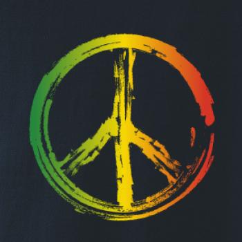 Peace symbol paint