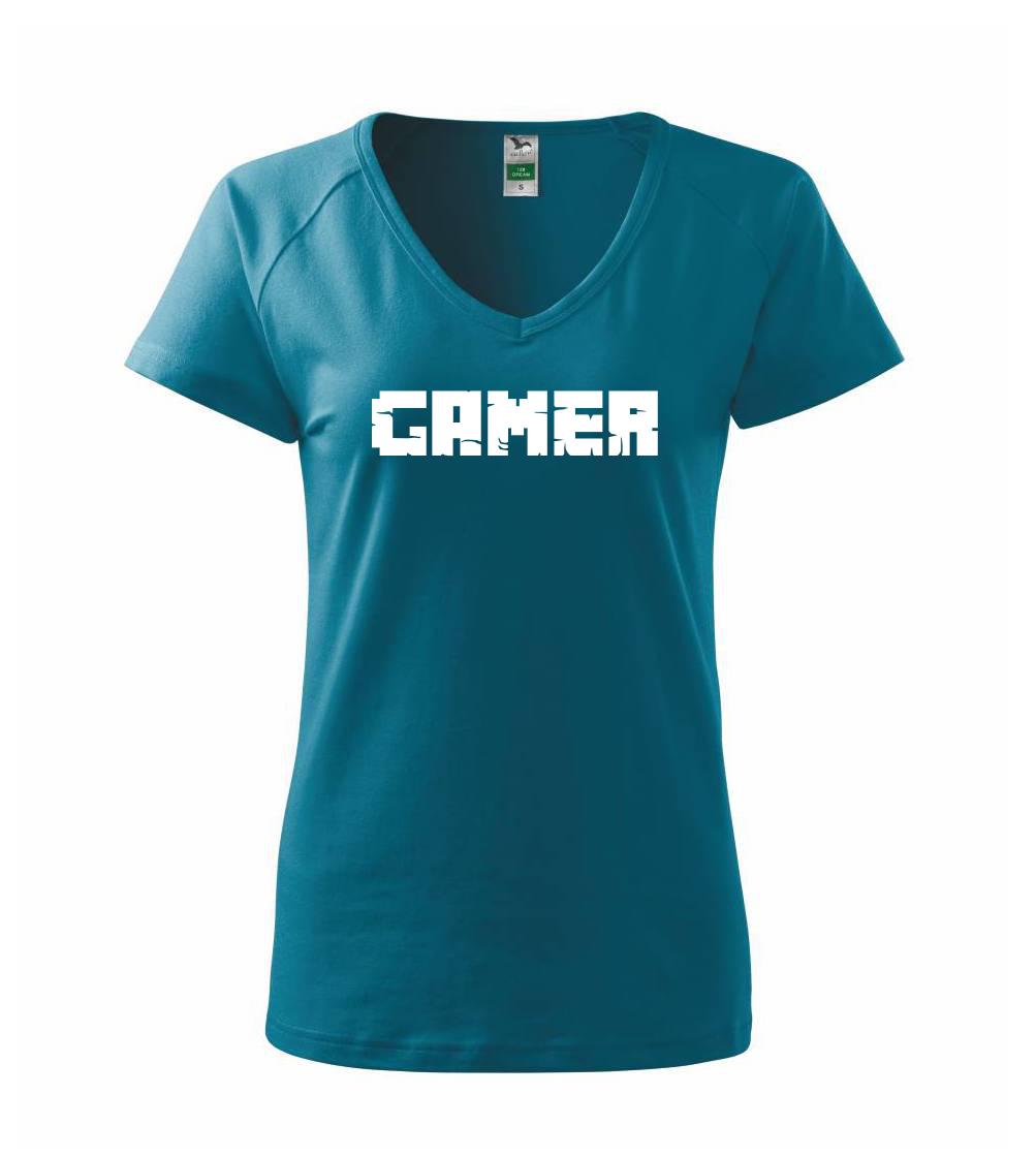 Tričká pre ajťákov - Gamer nápis - Tričko dámske Dream