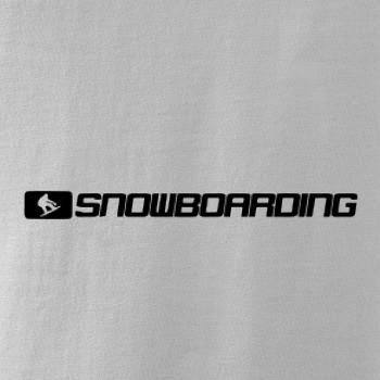Snowboarding nápis Snowboarding nápis