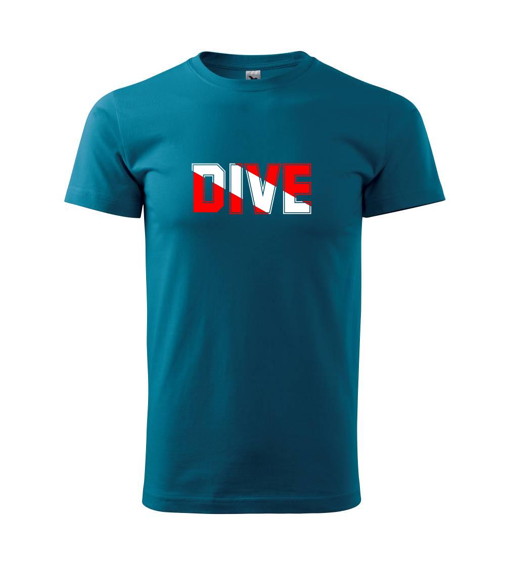 Dive nápis vlajka Dive nápis vlajka