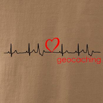 Moje srdce bije pro Geocaching -text