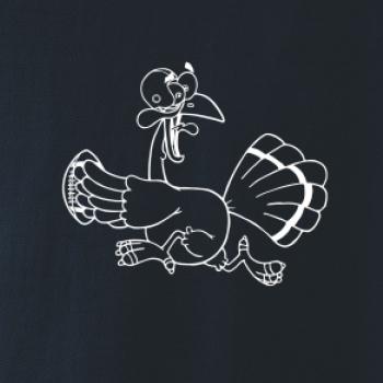 Vystrašená slepice