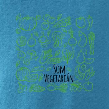 Som vegetarián - zelenina vo štvorci