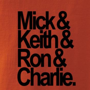 Mick Keith Ron Charlie