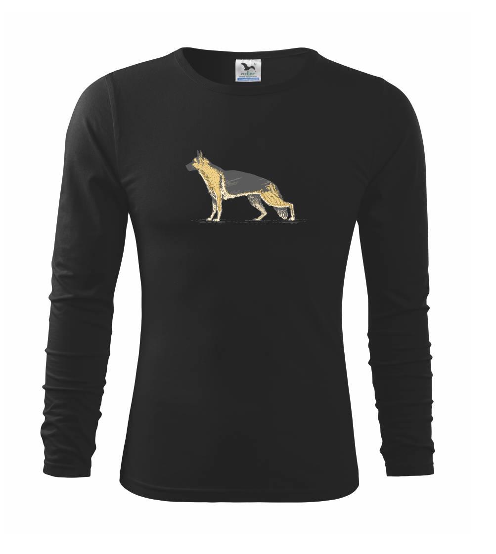 Vintage German shepherd