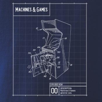 Nákres herný automat otvorený