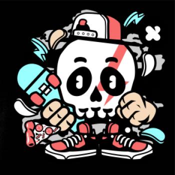 Roztomilý skejťák