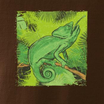 Chameleon na vetve