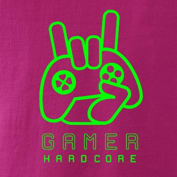 Hardcore gamer - ruka - zelená Hardcore gamer - ruka - zelená