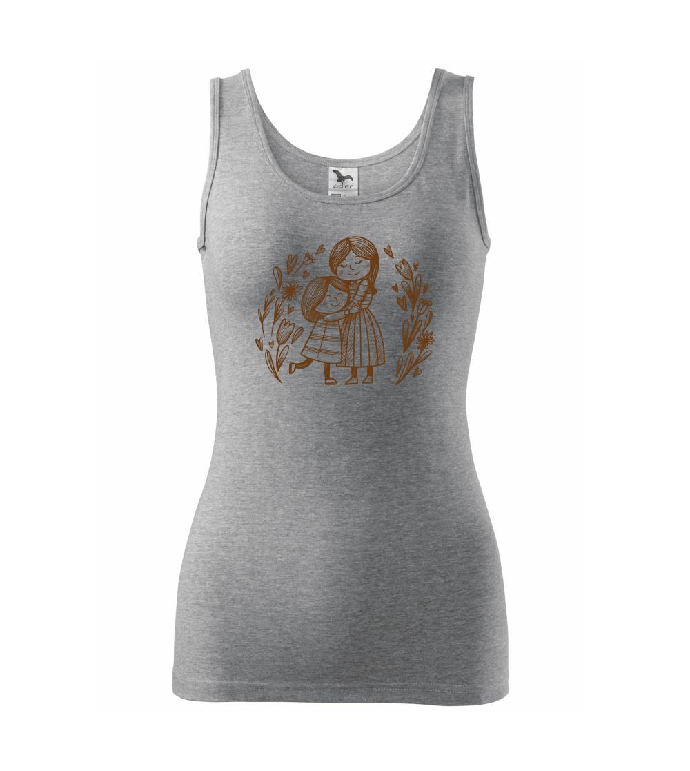 Matka a dcéra v objatí