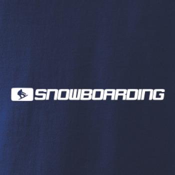 Snowboarding nápis Snowboarding nápis