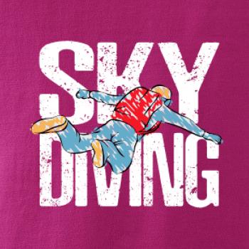 Skydiving nápis