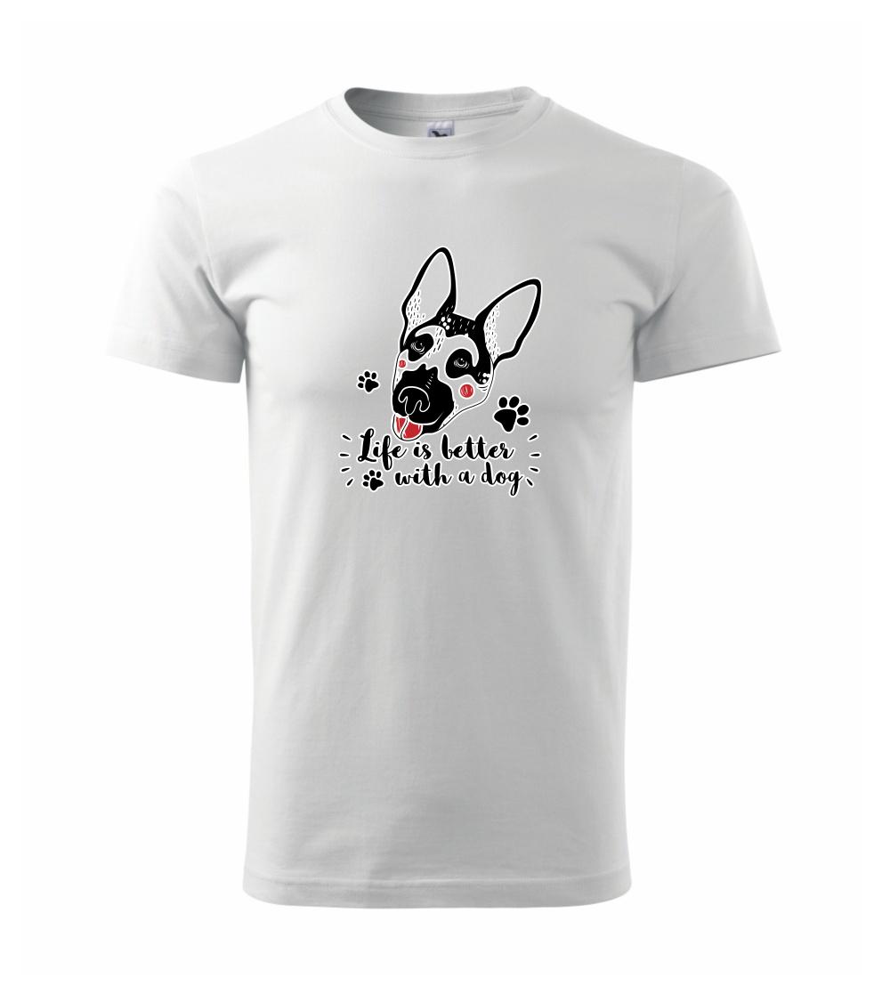 German shepherd - life is a better with dog German shepherd - life is a better with dog
