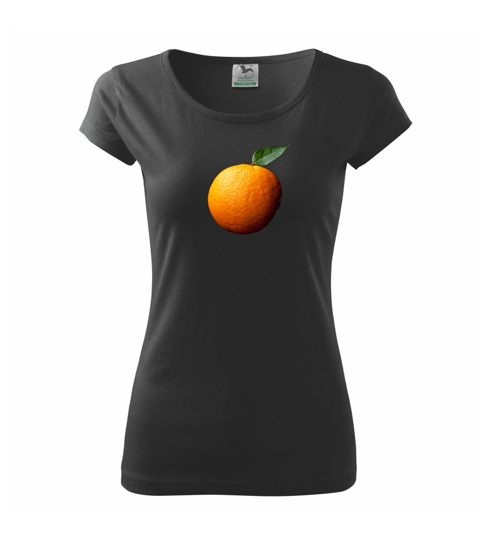 Grafické tričká - Pomaranč foto - Dámske tričko Pure