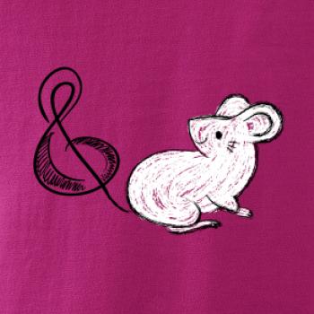 Myš husľový kľúč