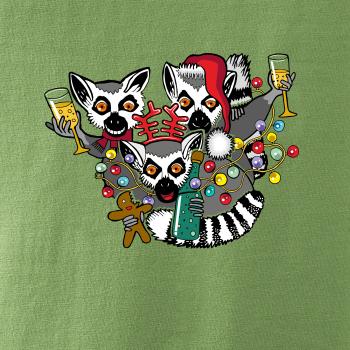 Vianočné lemuríky (Pecka design)
