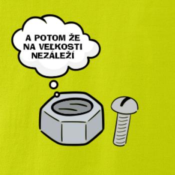 A potom že na veľkosti nezáleží