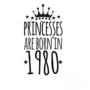 Princesses are born in 1980 Princesses are born in 1980