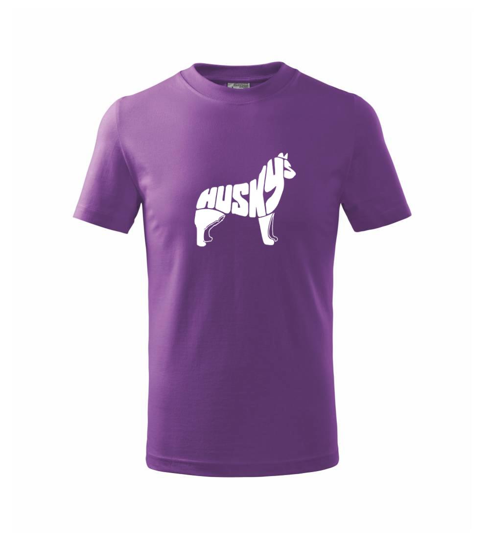 Husky - text v tele