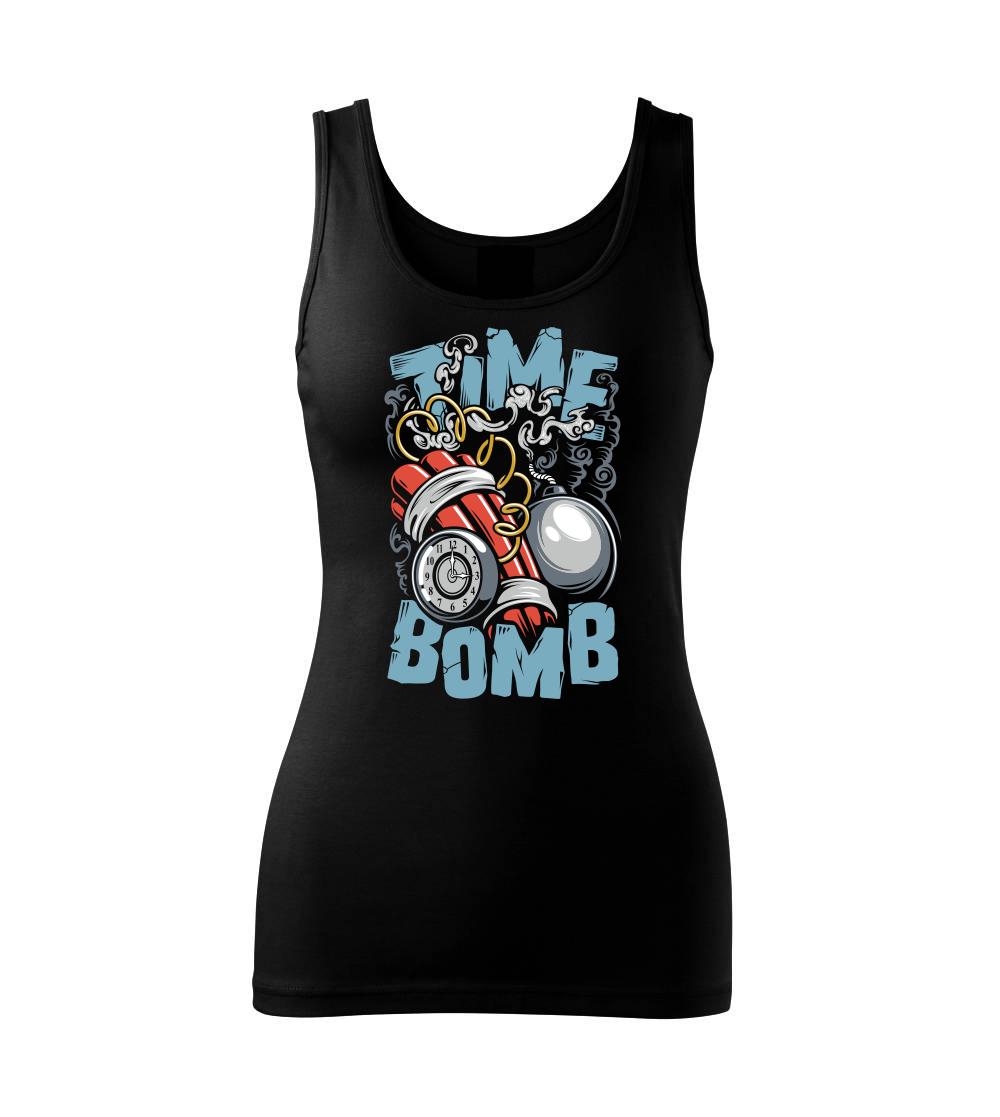 Grafické tričká - Time bomb - Dámske tielko