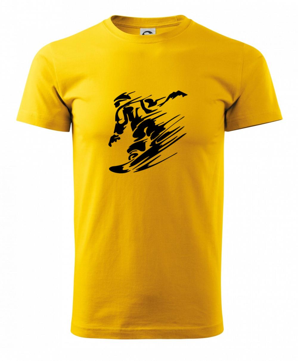 Rychlý snowboardista Rychlý snowboardista