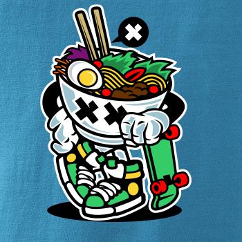 Saláťák na skejtu