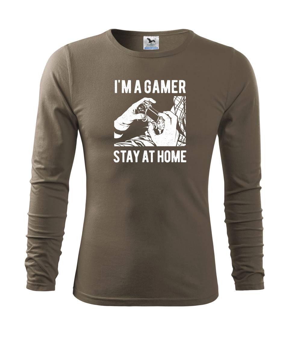 Tričká pre ajťákov - I'm A Gamer - Tričko s dlhým rukávom FIT-T long sleeve