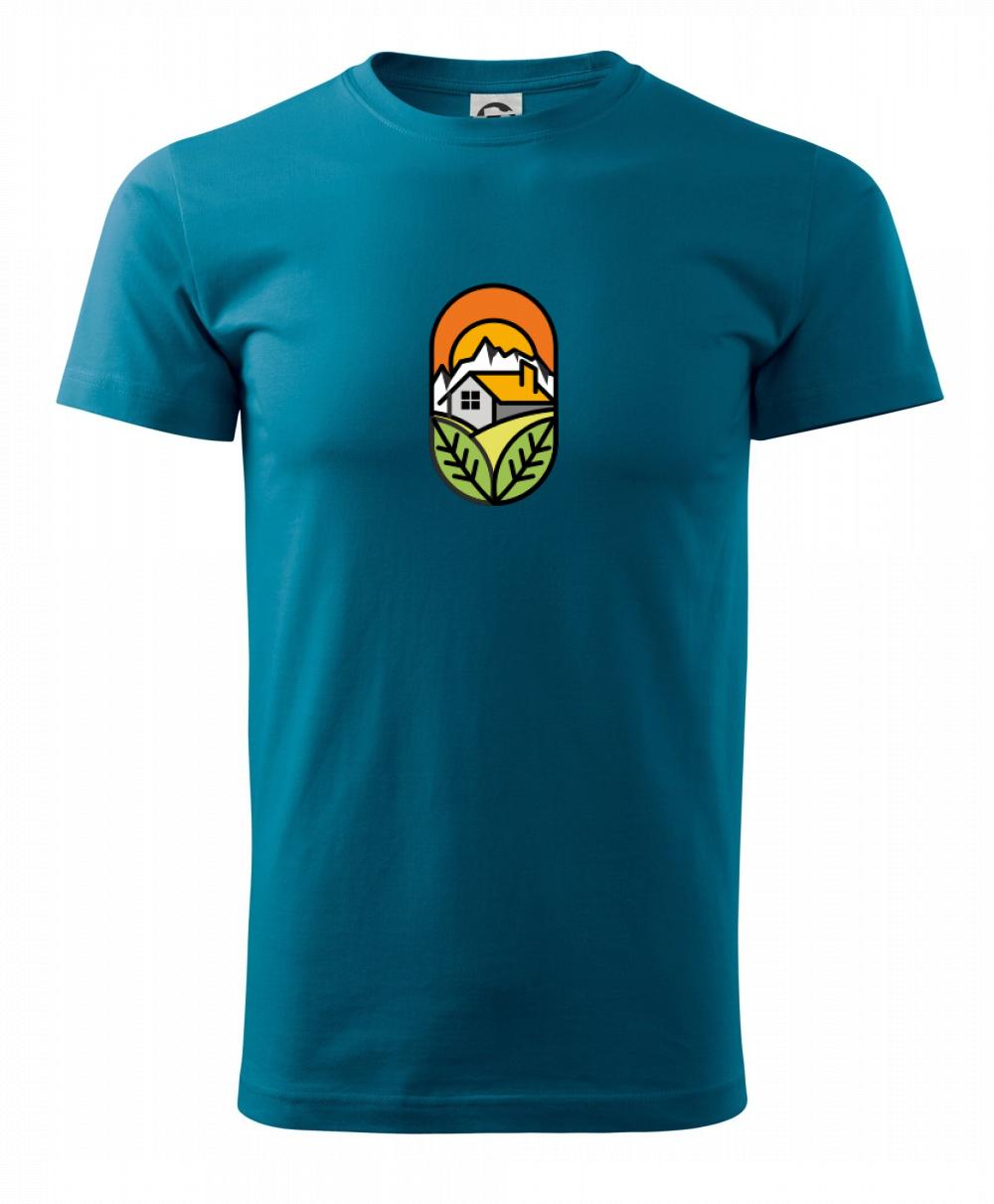 Chalupa pri západe slnka Chalupa pri západe slnka