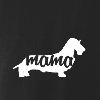 Jazvečík dlhosrstý mama obrys SK