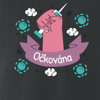 Očkovaná- ruka a striekačka