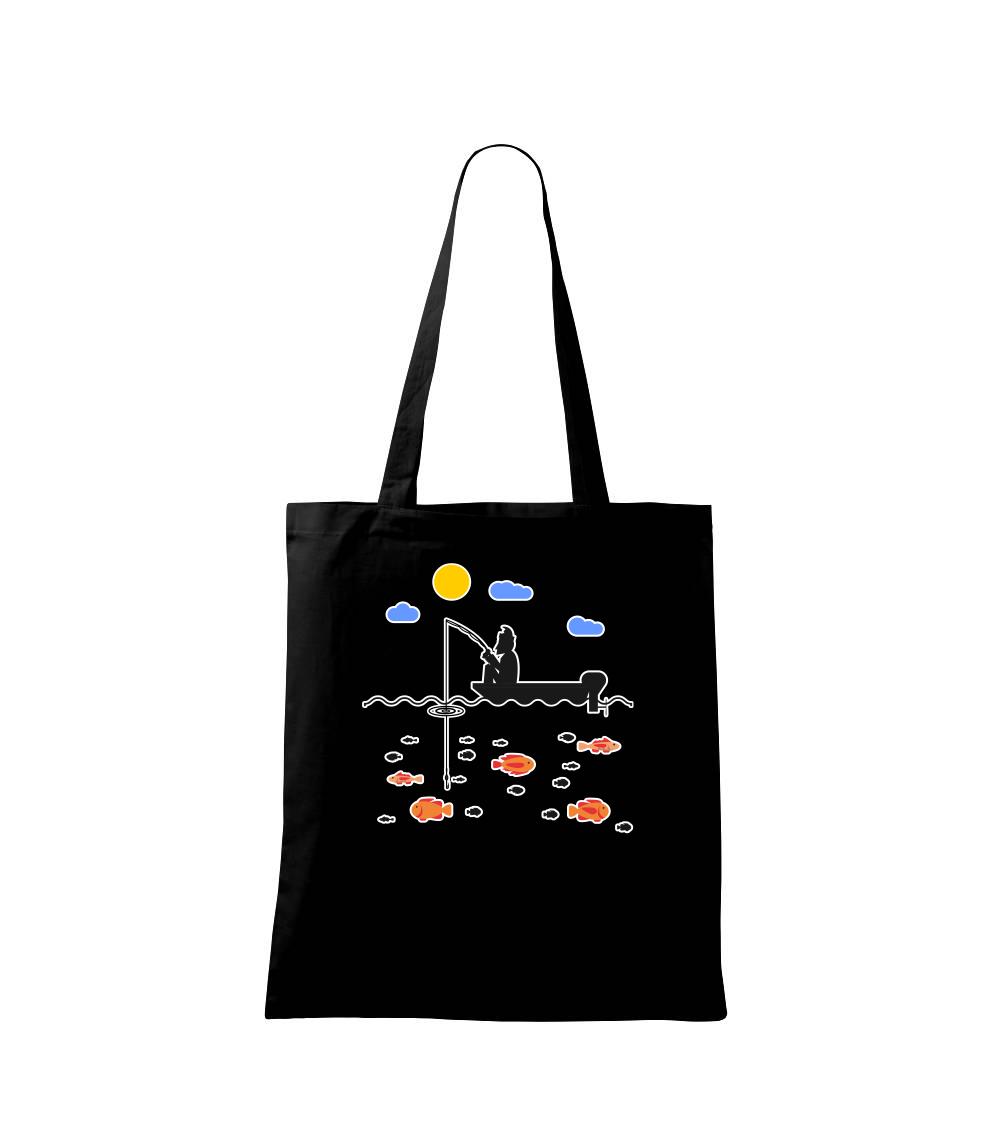 Rybár, ktorý má smolu na loďke