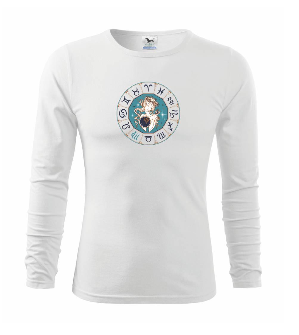 Tričká panna - Súhvezdie panna farebné - Tričko detské Long Sleeve