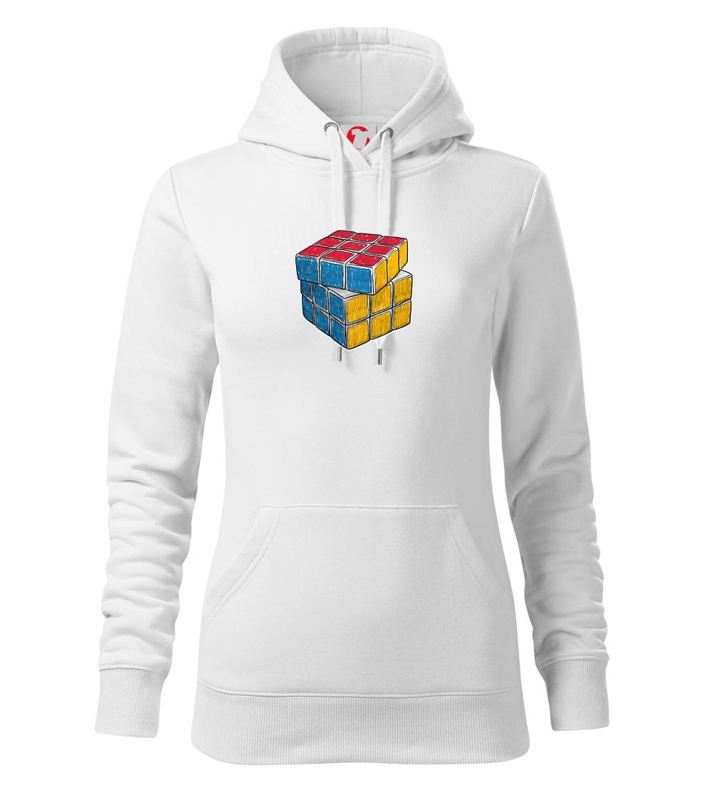 Rubikova kocka kreslená Rubikova kocka kreslená