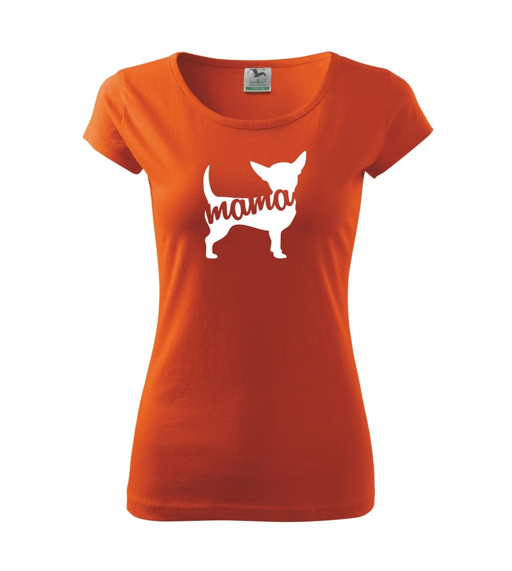 Čivava mama obrys Čivava mama obrys