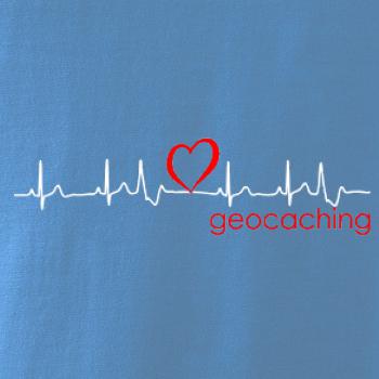 Moje srdce bije pre Geocaching -Text