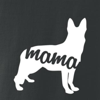 Nemecký ovčiak mama obrys