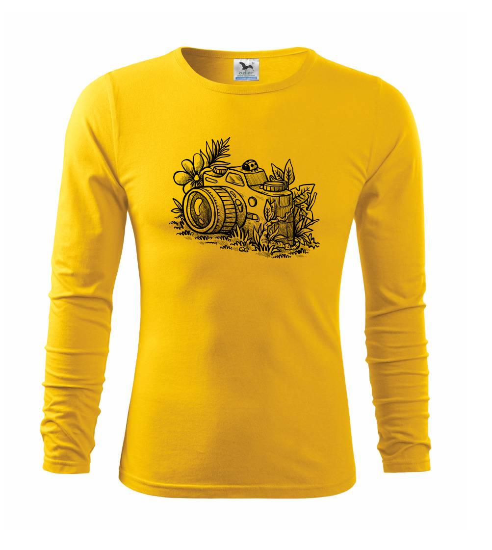 Foťák kreslený lienka Foťák kreslený lienka