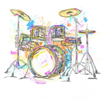 Bicí barevné splash