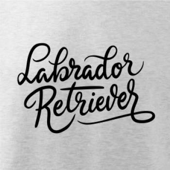 Labrador - nápis okrasný