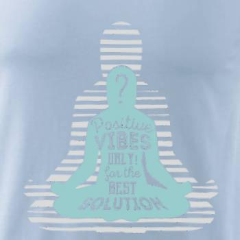 Joga - think positive sivá