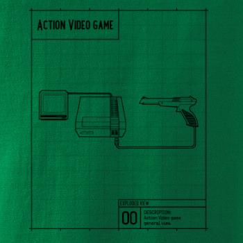 Nákres videohra so zbraňou Nákres videohra so zbraňou