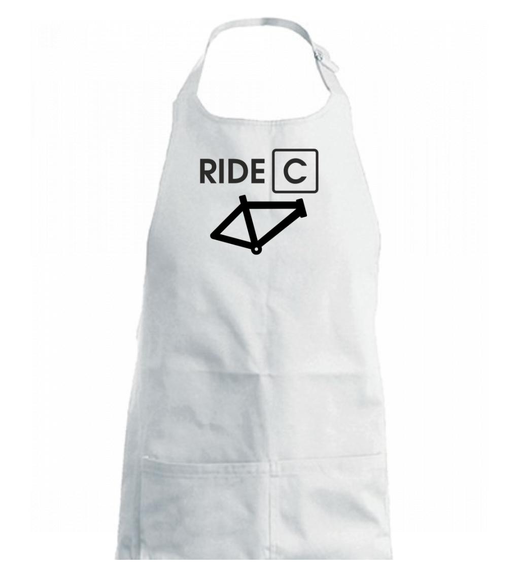 Tričko ako darček pre cyklistu - Ride C - Detská zástera na varenie