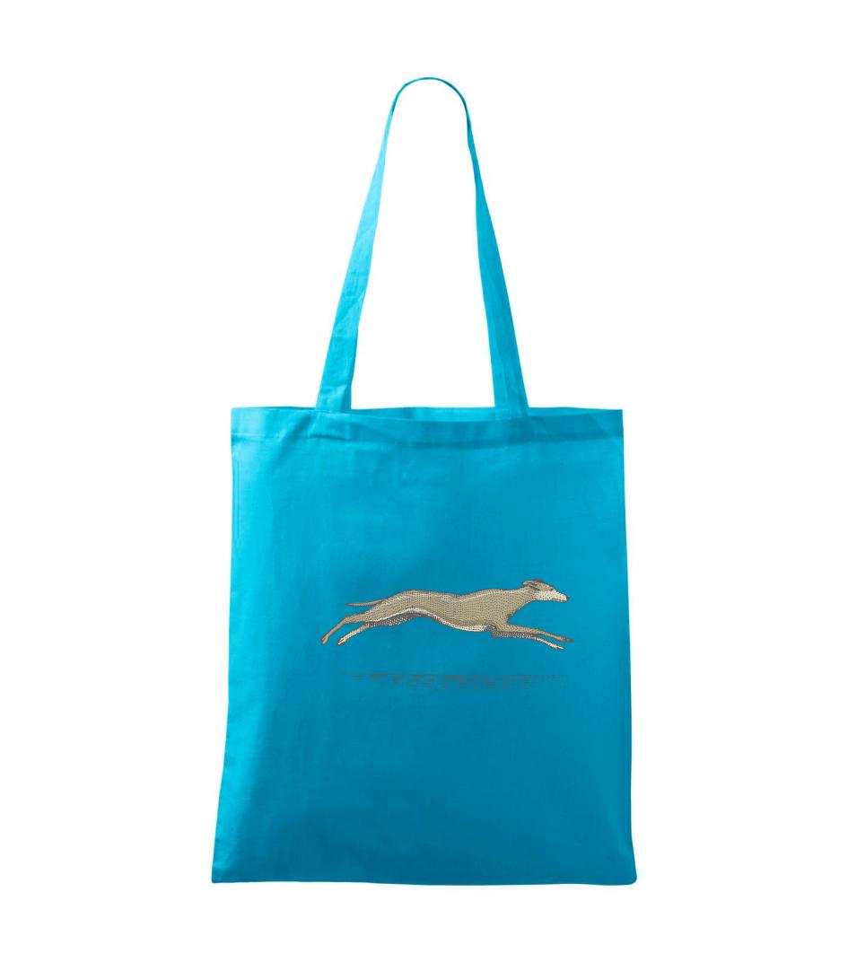 Chrt - Vintage Greyhound - Taška bavlnená