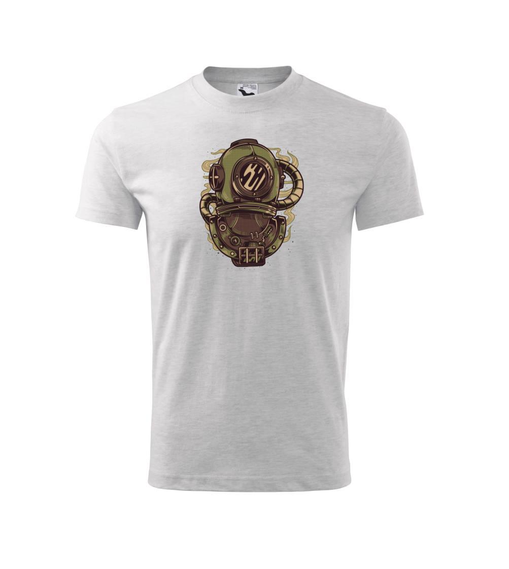  Starý potápačský skafander