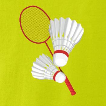 Bedminton - pálka a košík